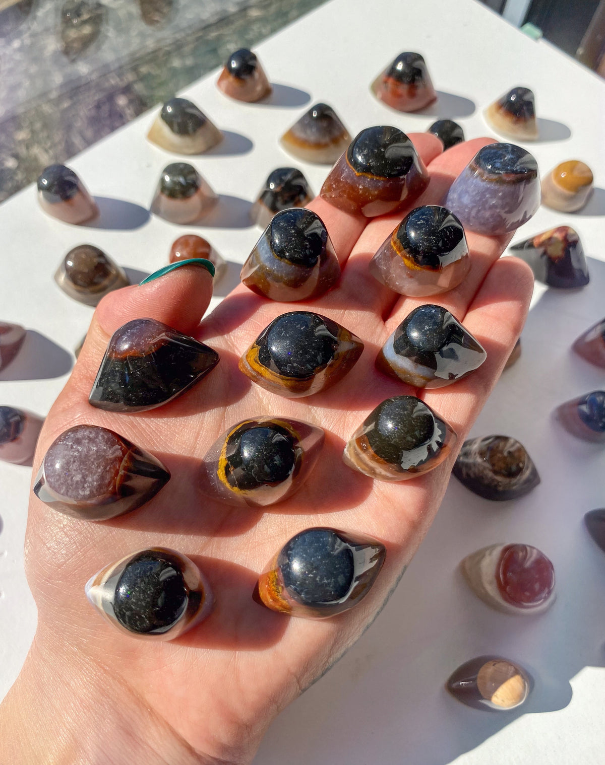 Shiva Agate Eyes