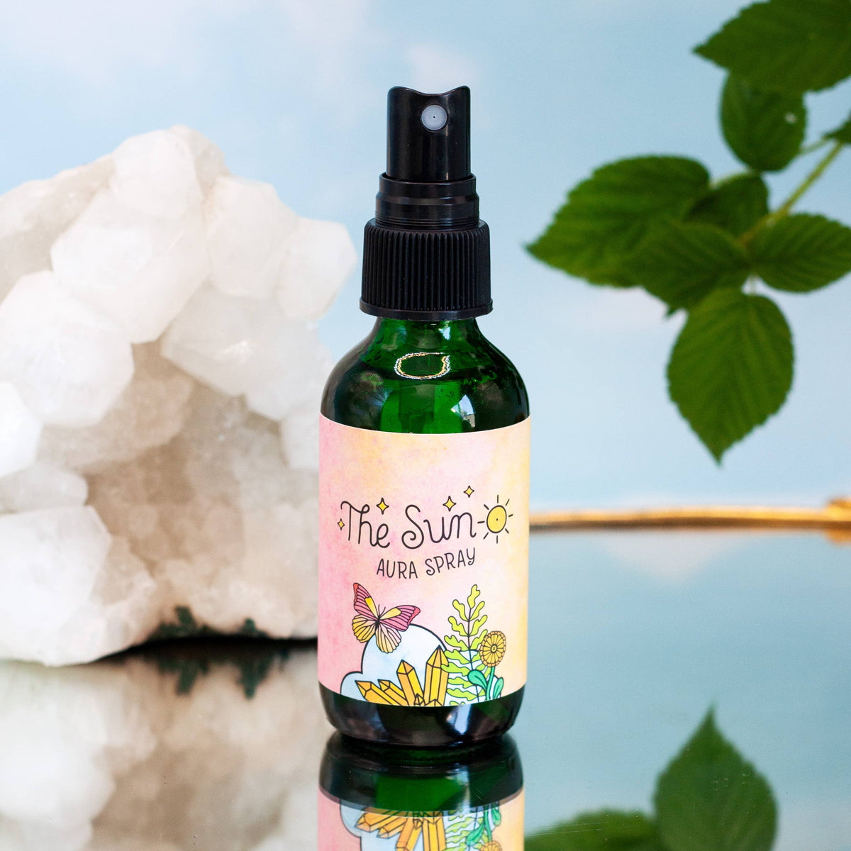 The Sun Aura Spray - Orange Floral