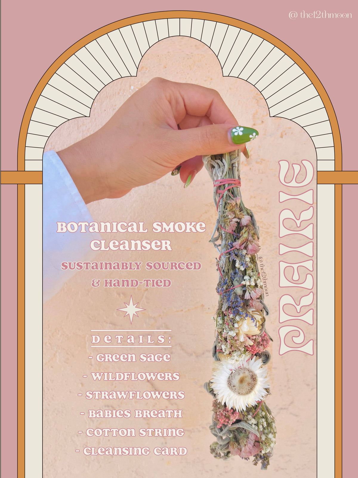 Prairie Floral Sage Bundle - Botanical Smoke Cleanser