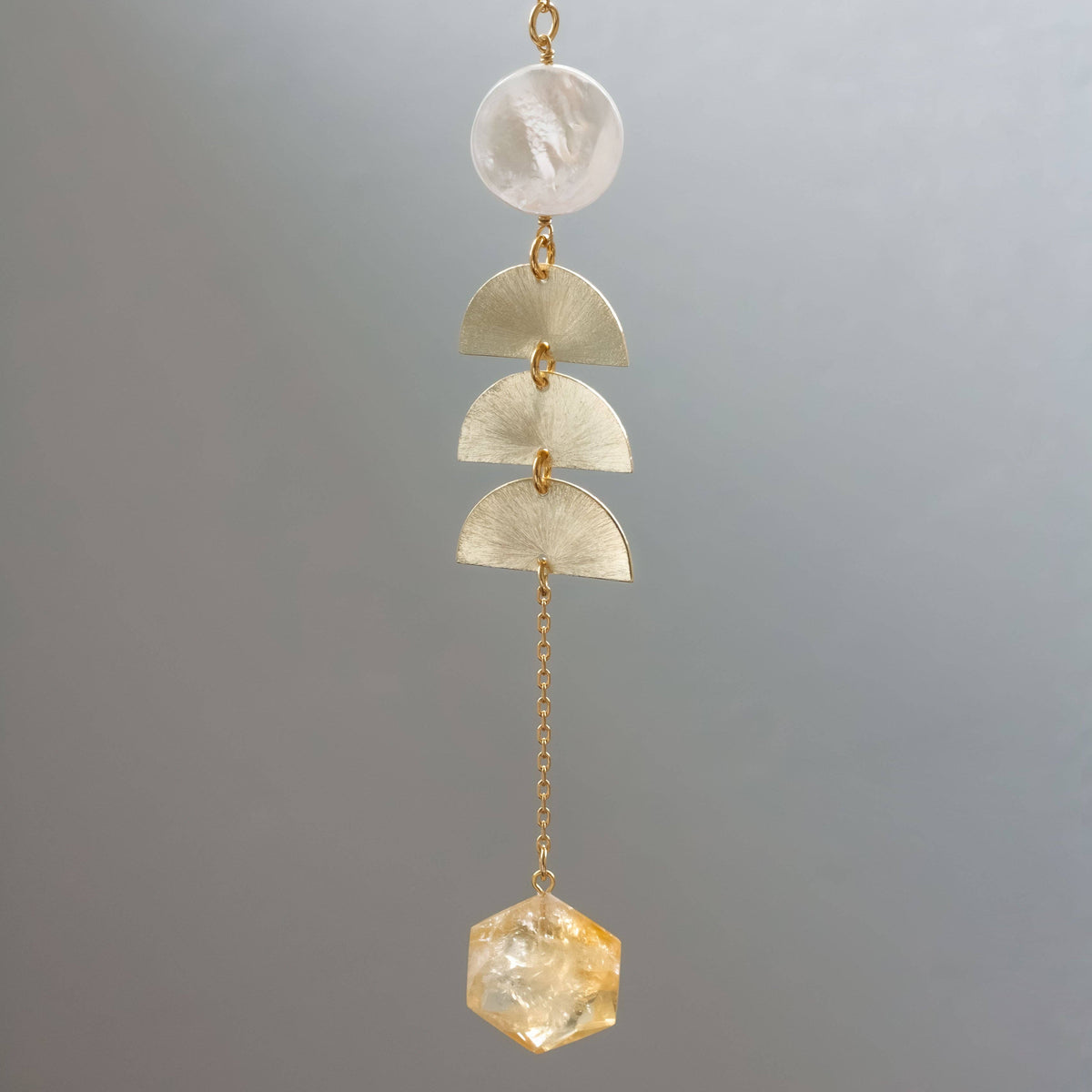 Citrine & Pearl Mirage Mobile