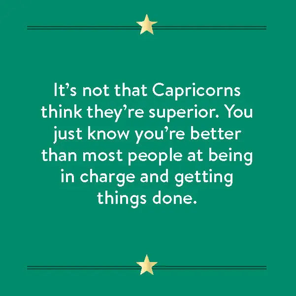 Cosmo Cards: Capricorn