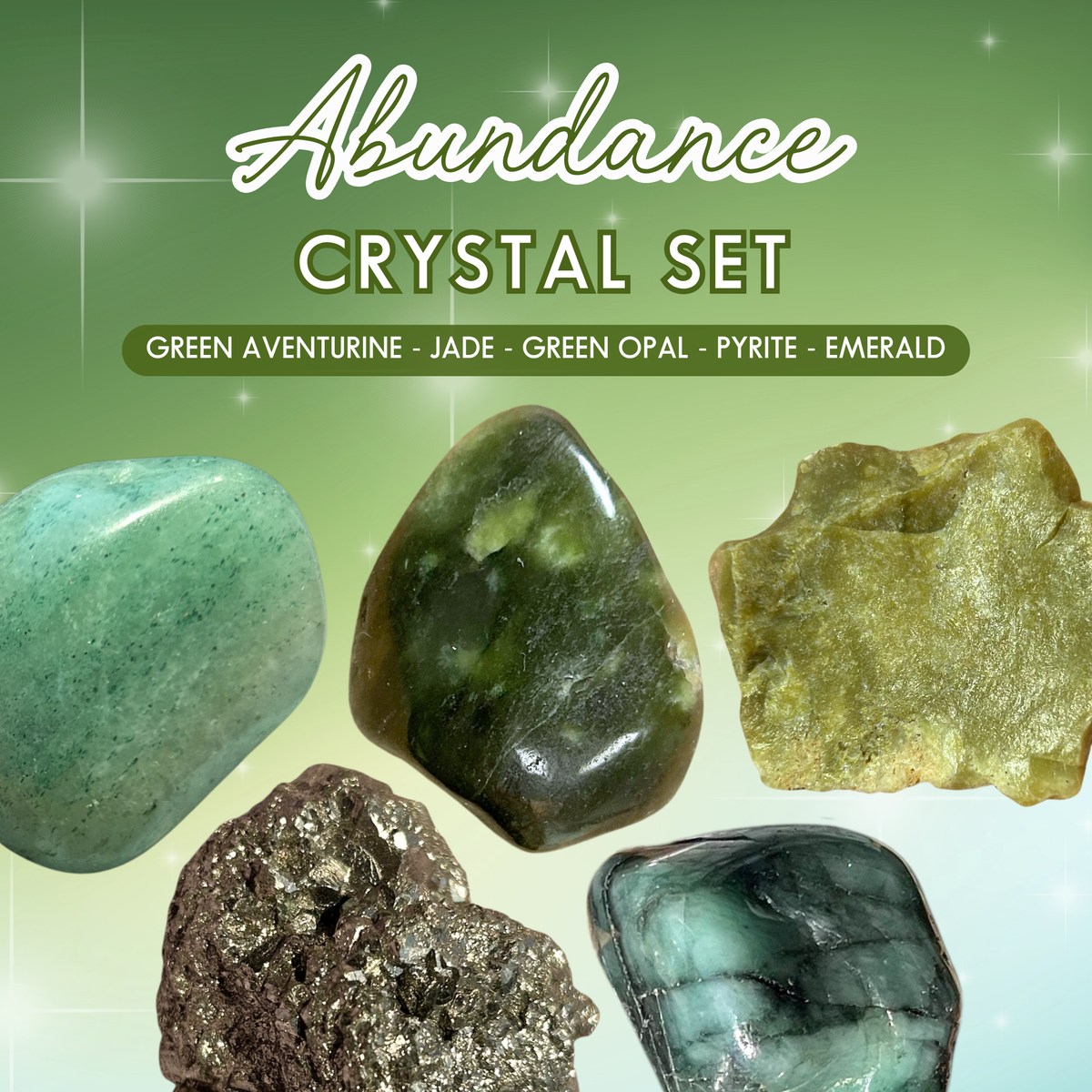 Abundance Crystal Set