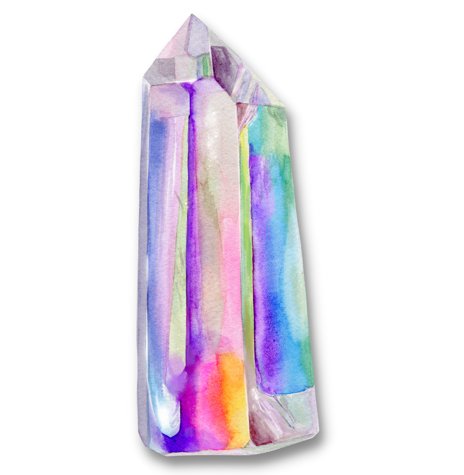 Aura Clear Quartz Palm Stone Angel Aura Round Smooth – Elevated Metaphysical