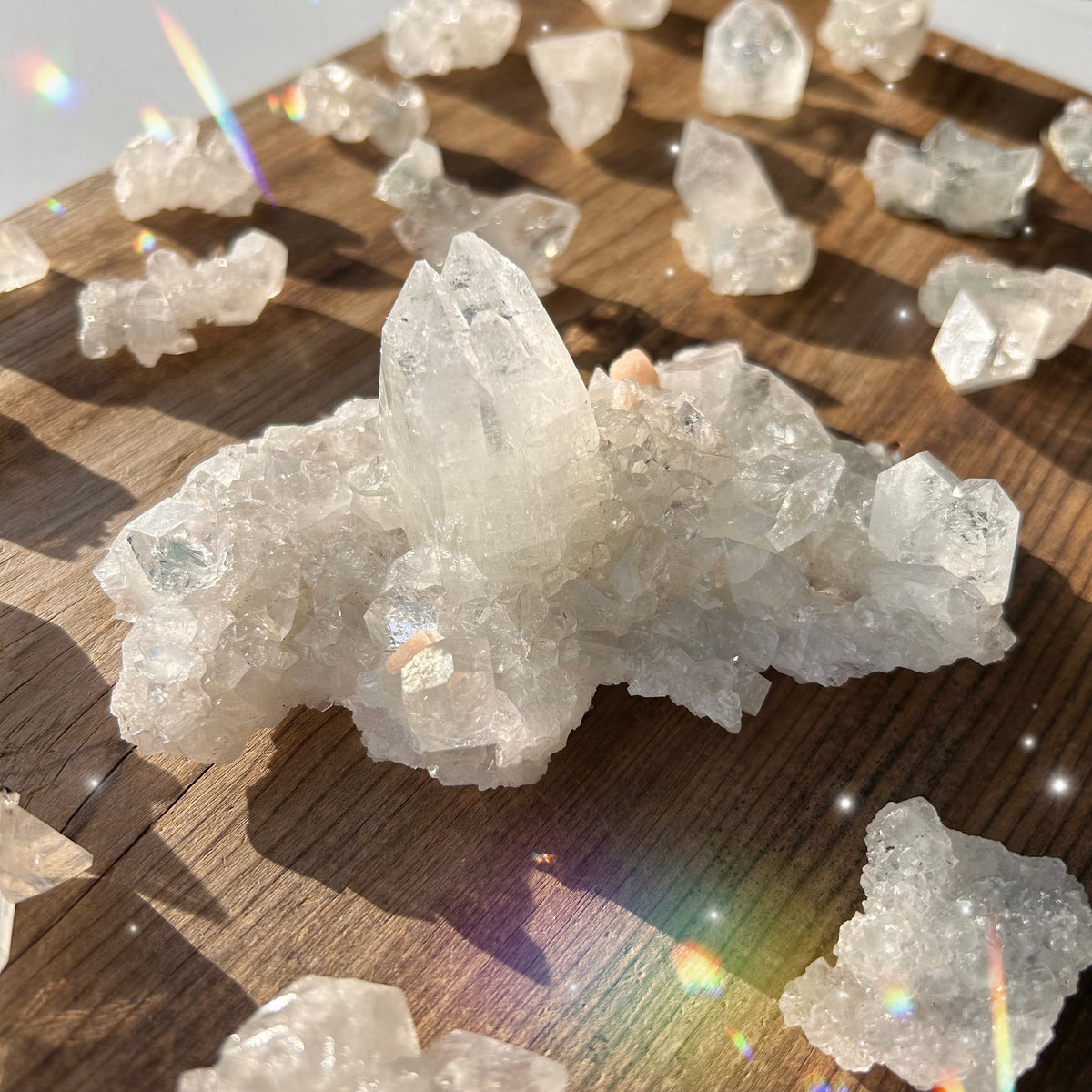 Apophyllite Cluster - J