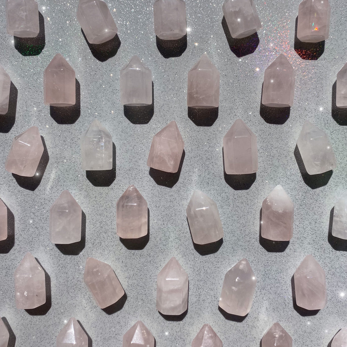 Rose Quartz Mini Points