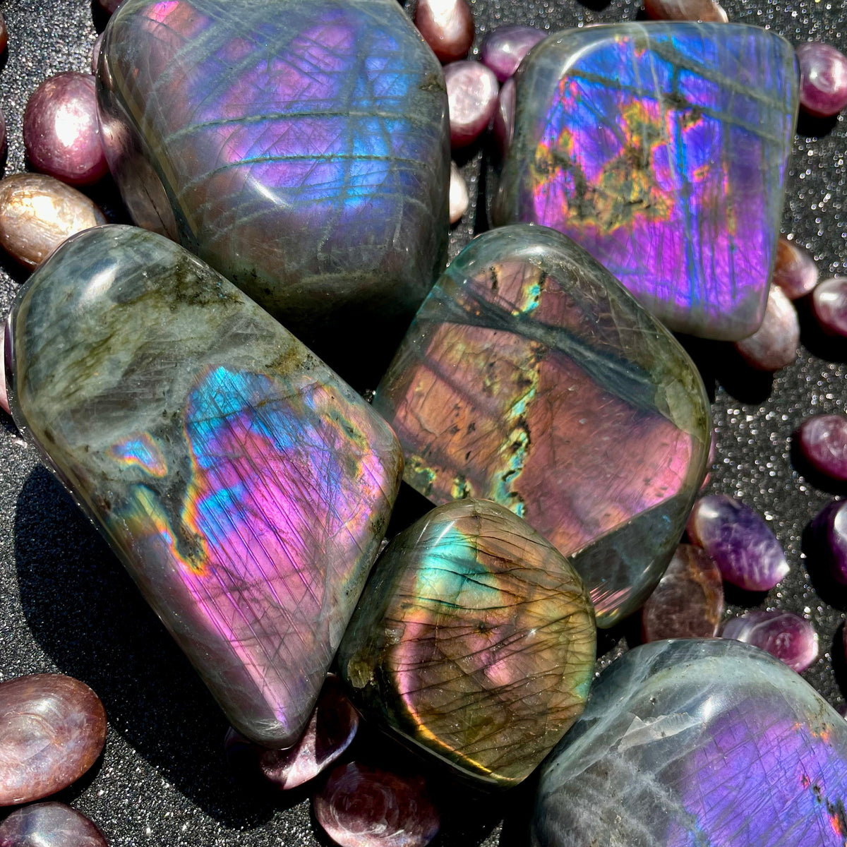 Sunset Labradorite Freeforms