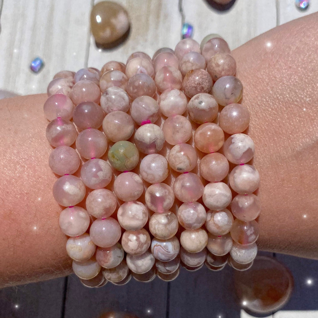 Flower Agate Bracelet - Rocks with Sass
