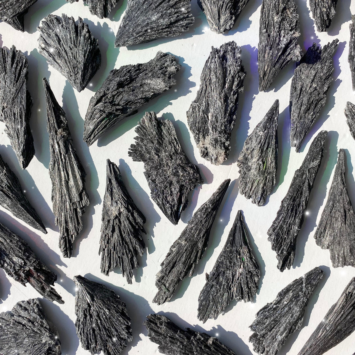 Raw Black Kyanite