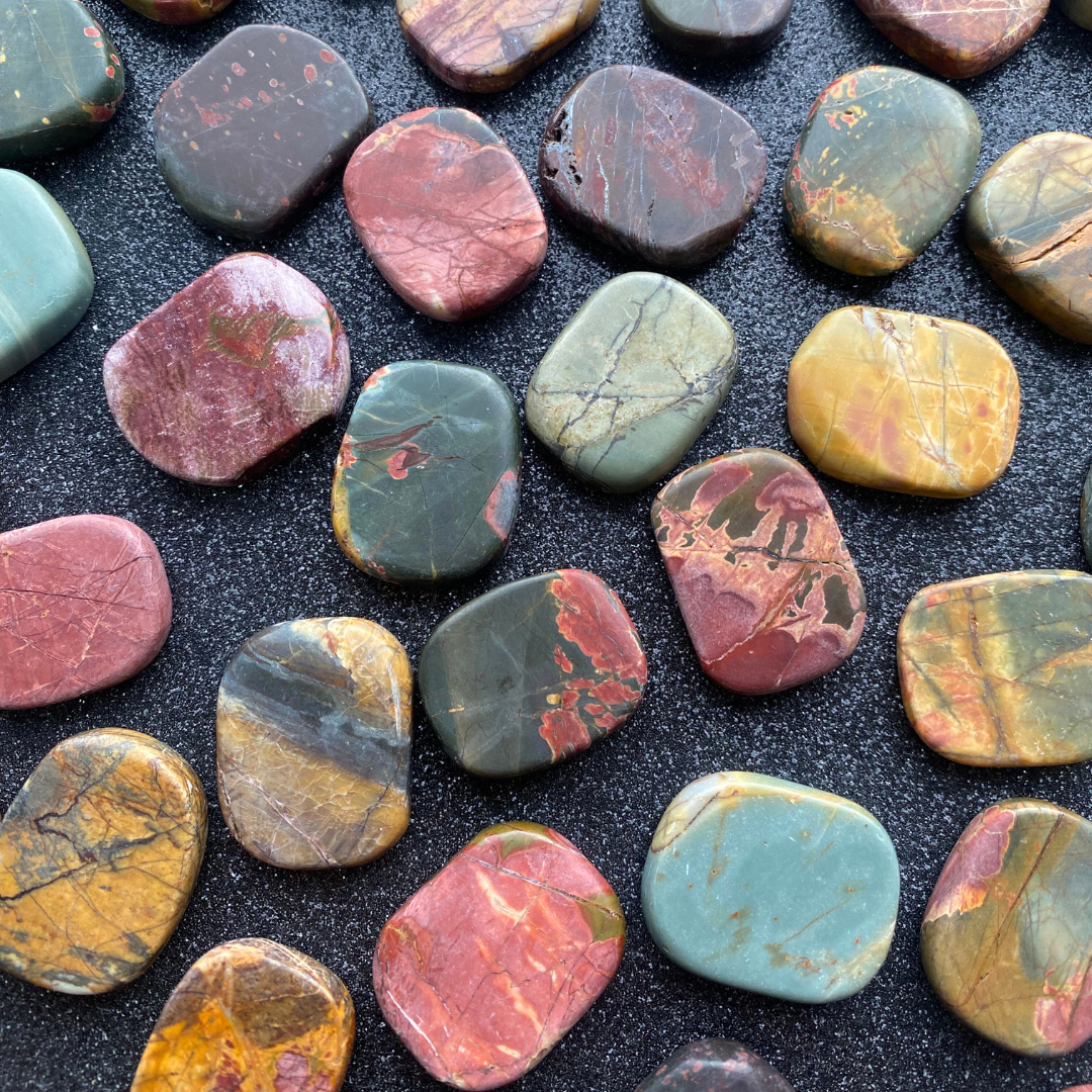 Cherry Creek Jasper Flat Pocket Stones