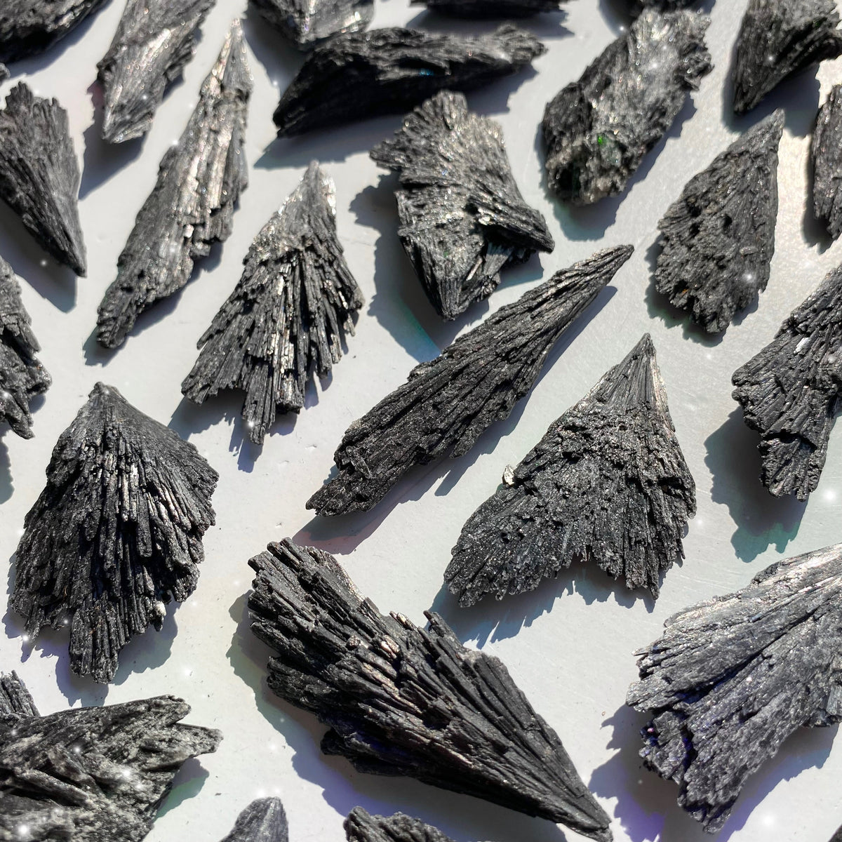 Raw Black Kyanite