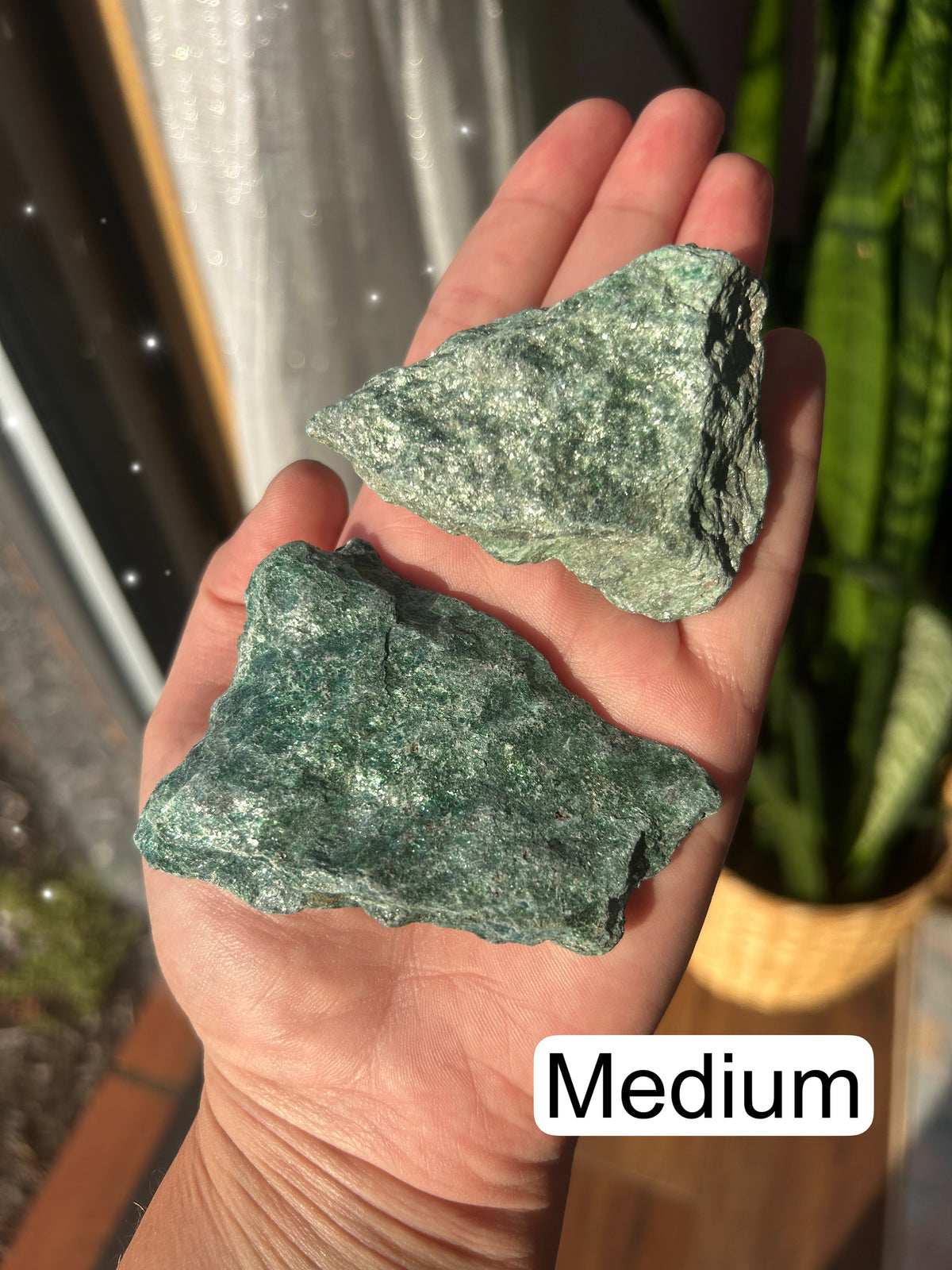 Raw Fuchsite