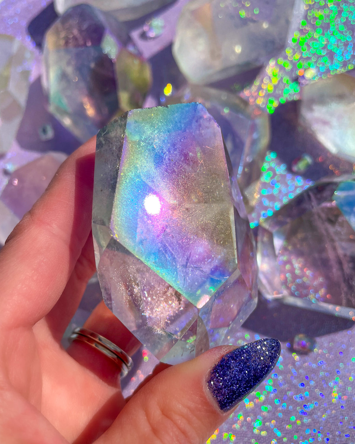 Angel Aura Quartz Freeforms