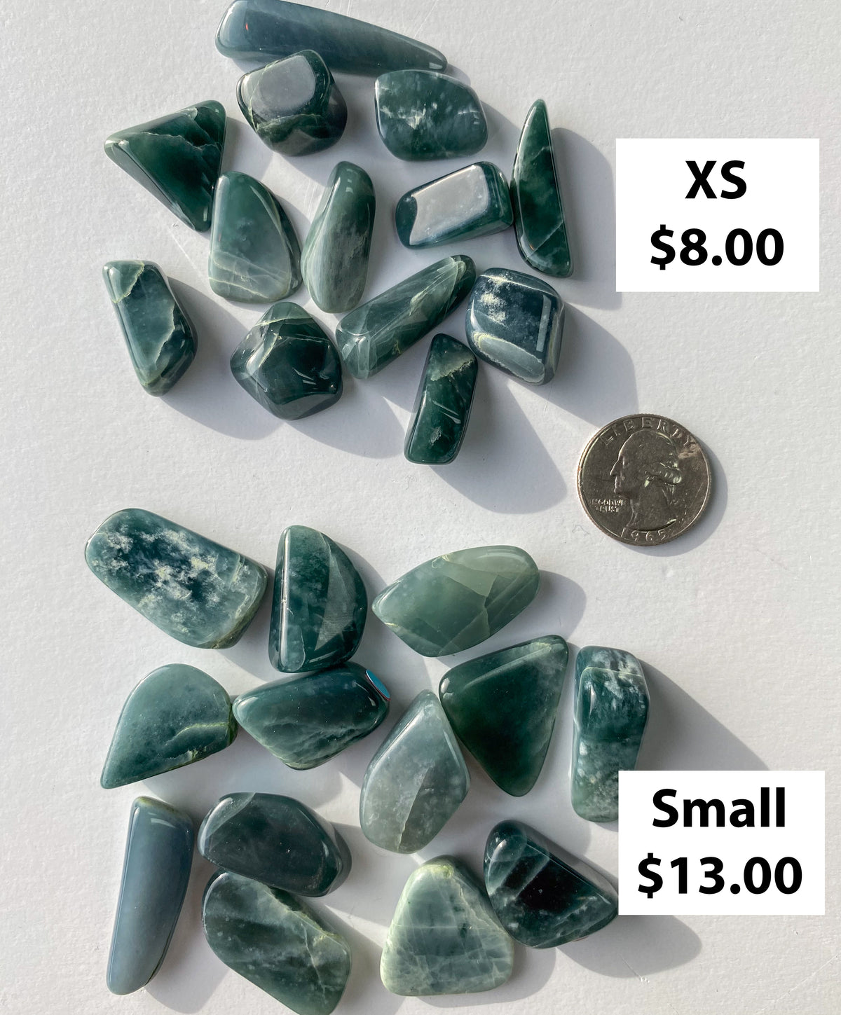 Guatemalan Jade Tumbled Pocket Stone