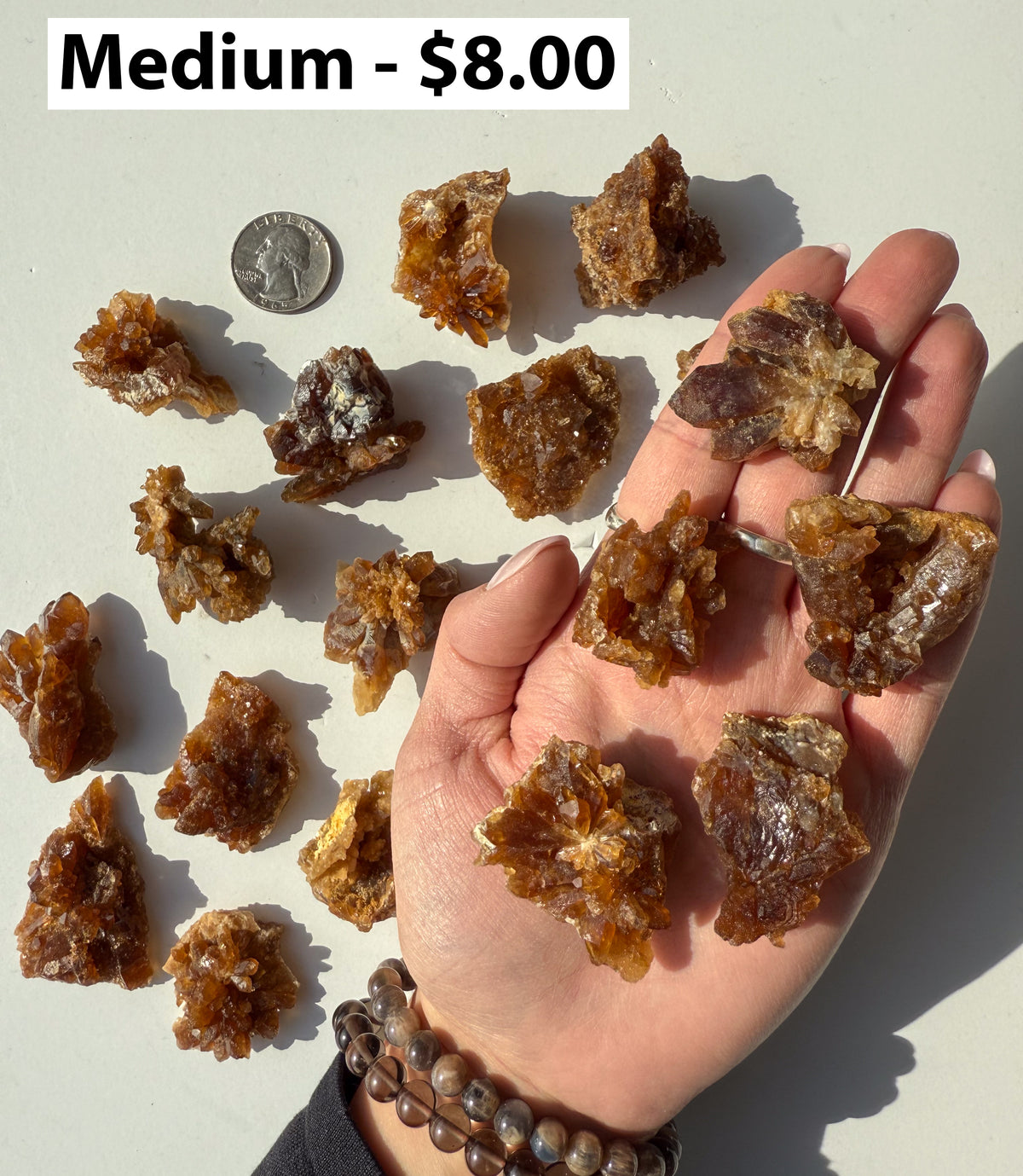 Moroccan Citrine Clusters