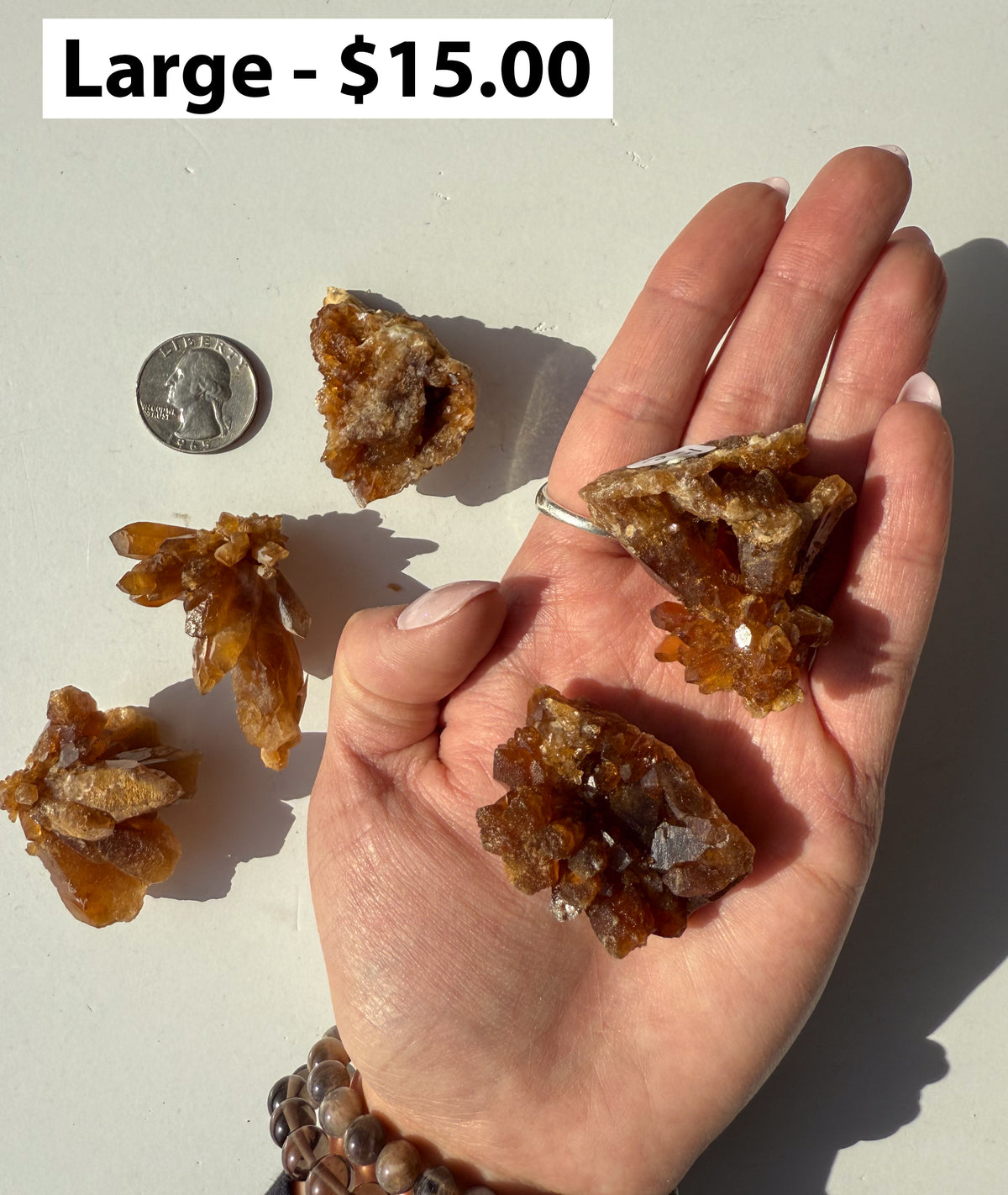 Moroccan Citrine Clusters