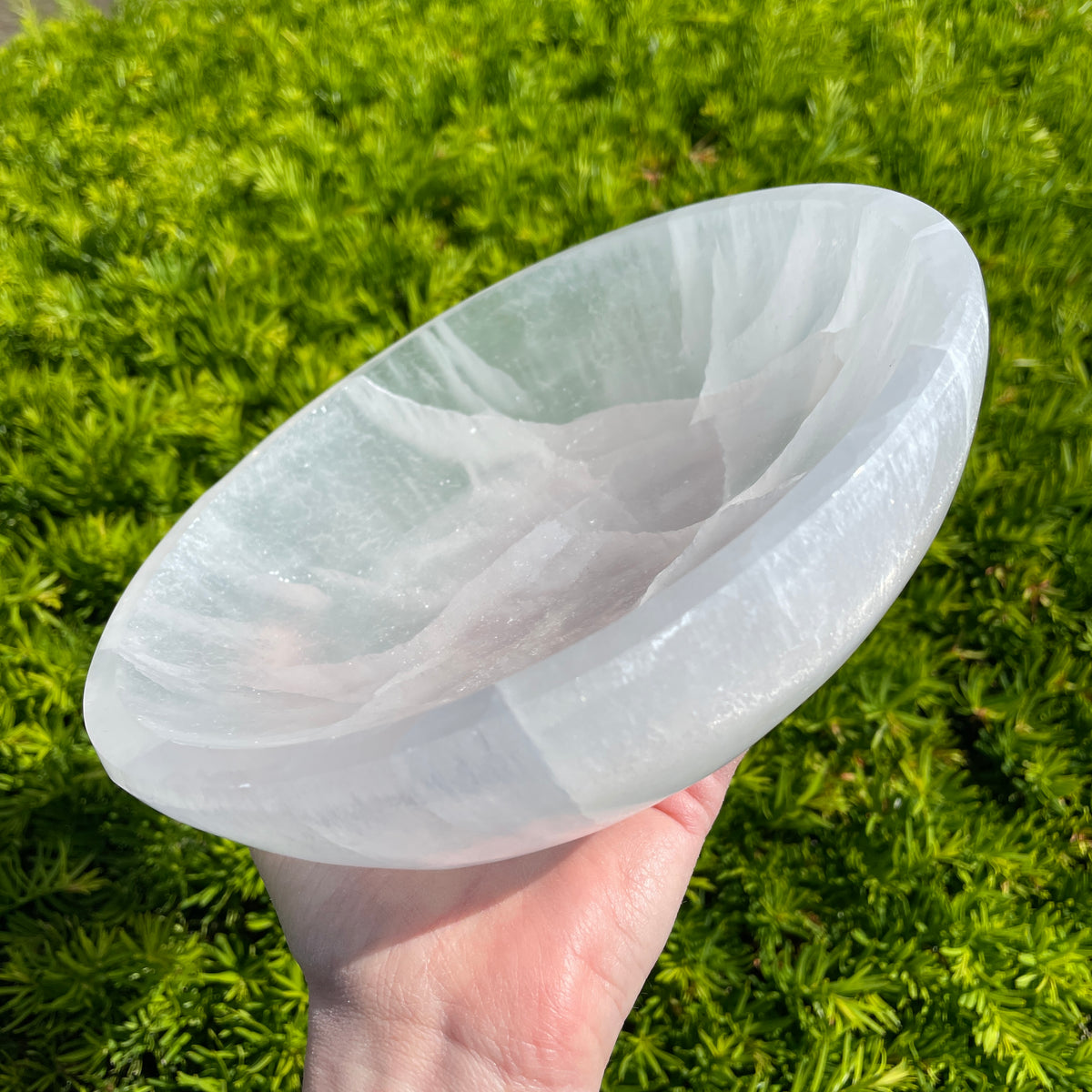 Round Selenite Bowl - XXL