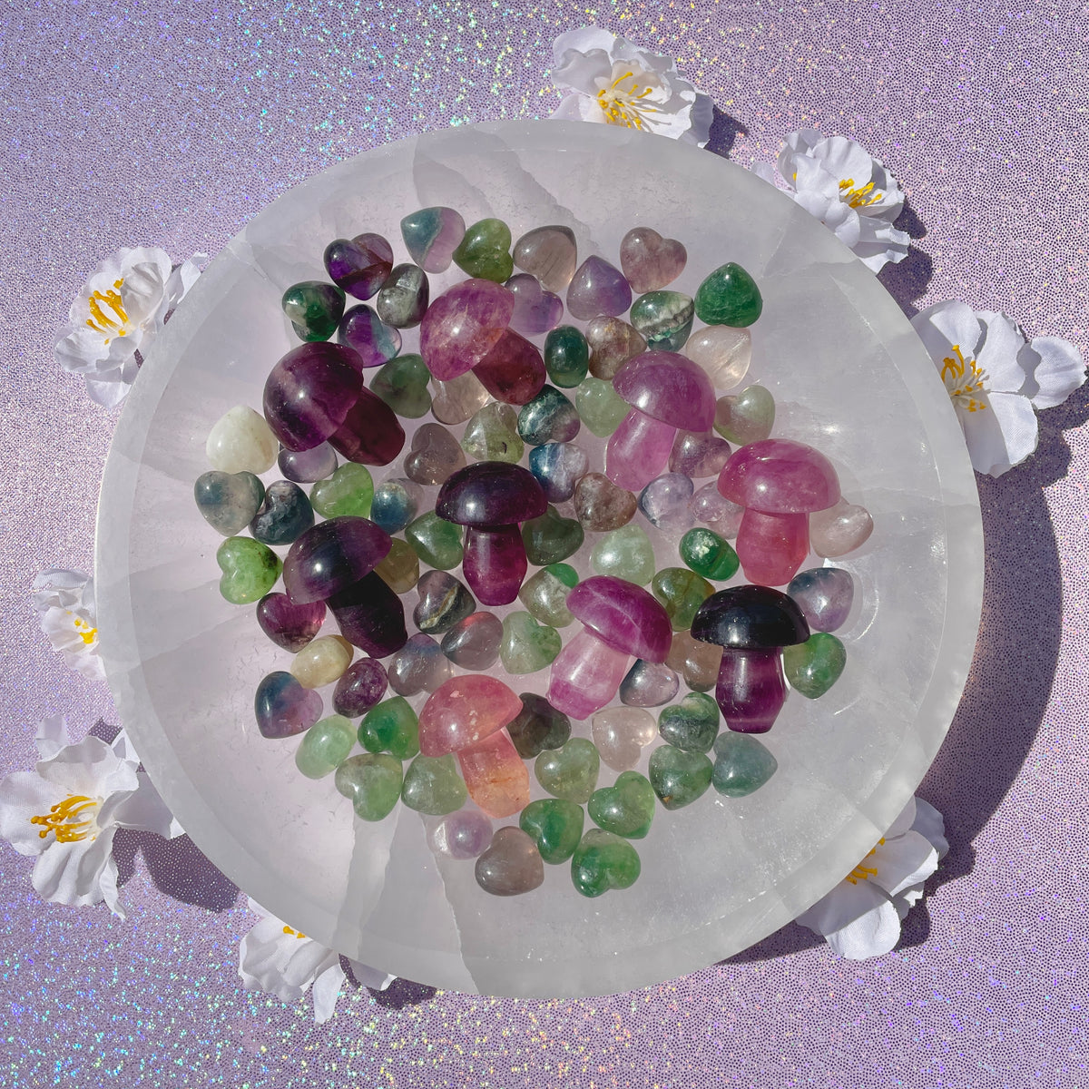 Round Selenite Bowl - XXL