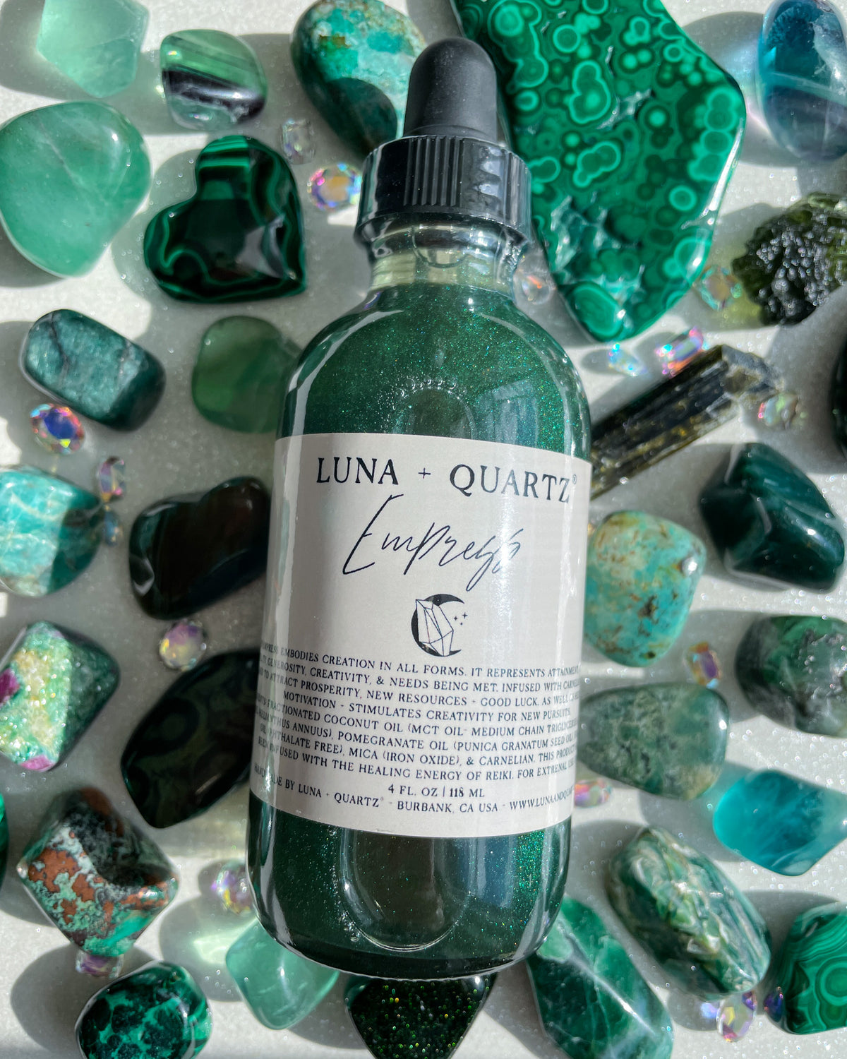 Empress Crystal Infused Body Oil