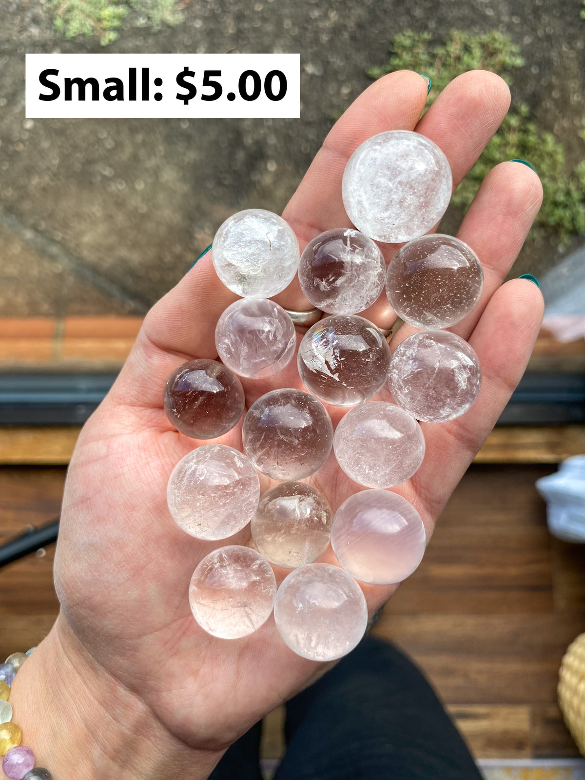 Mini Quartz Spheres