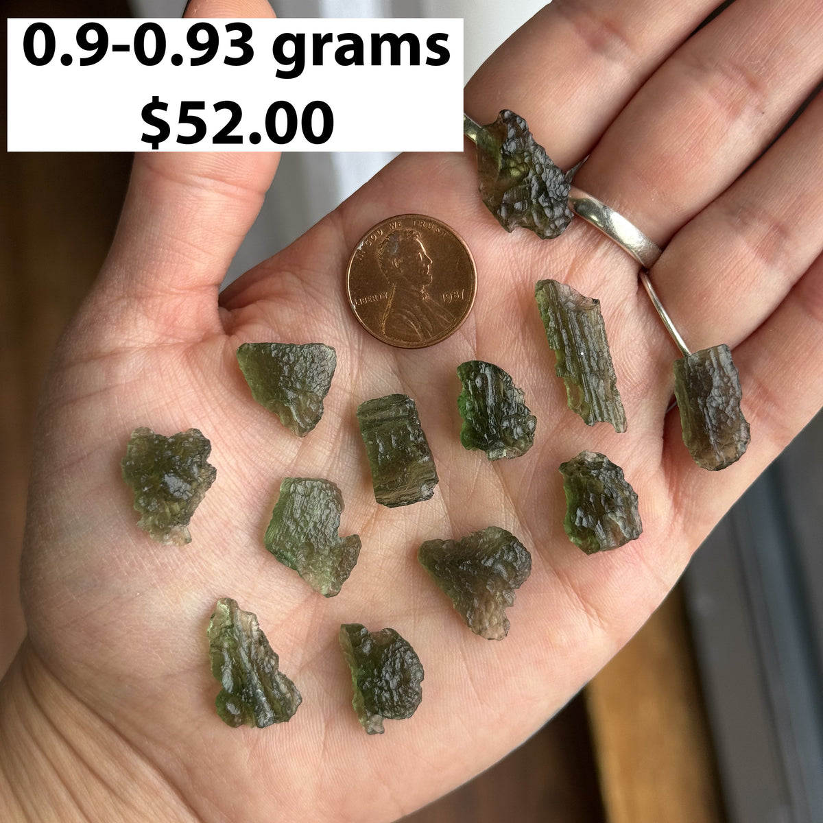 Raw Moldavite