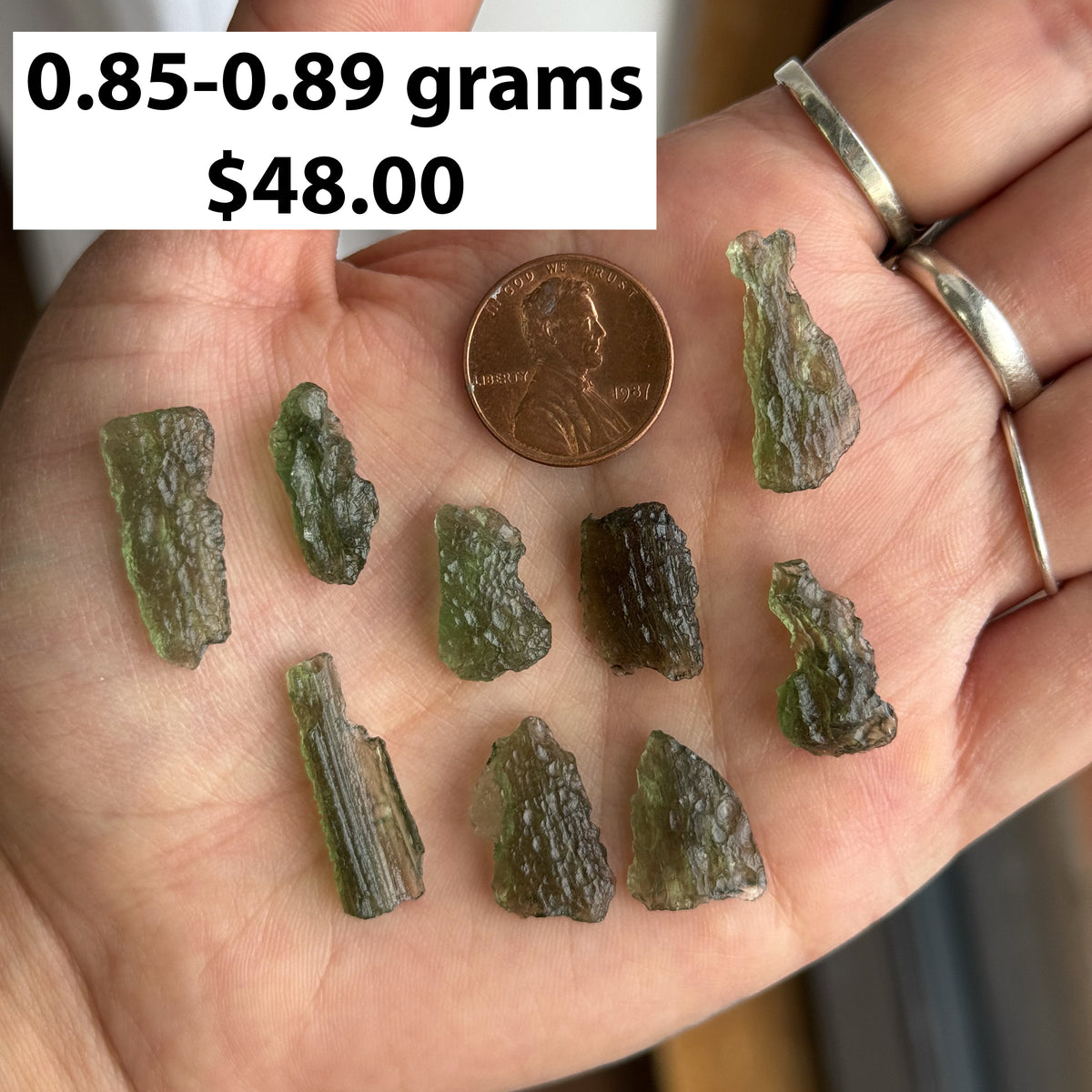 Raw Moldavite