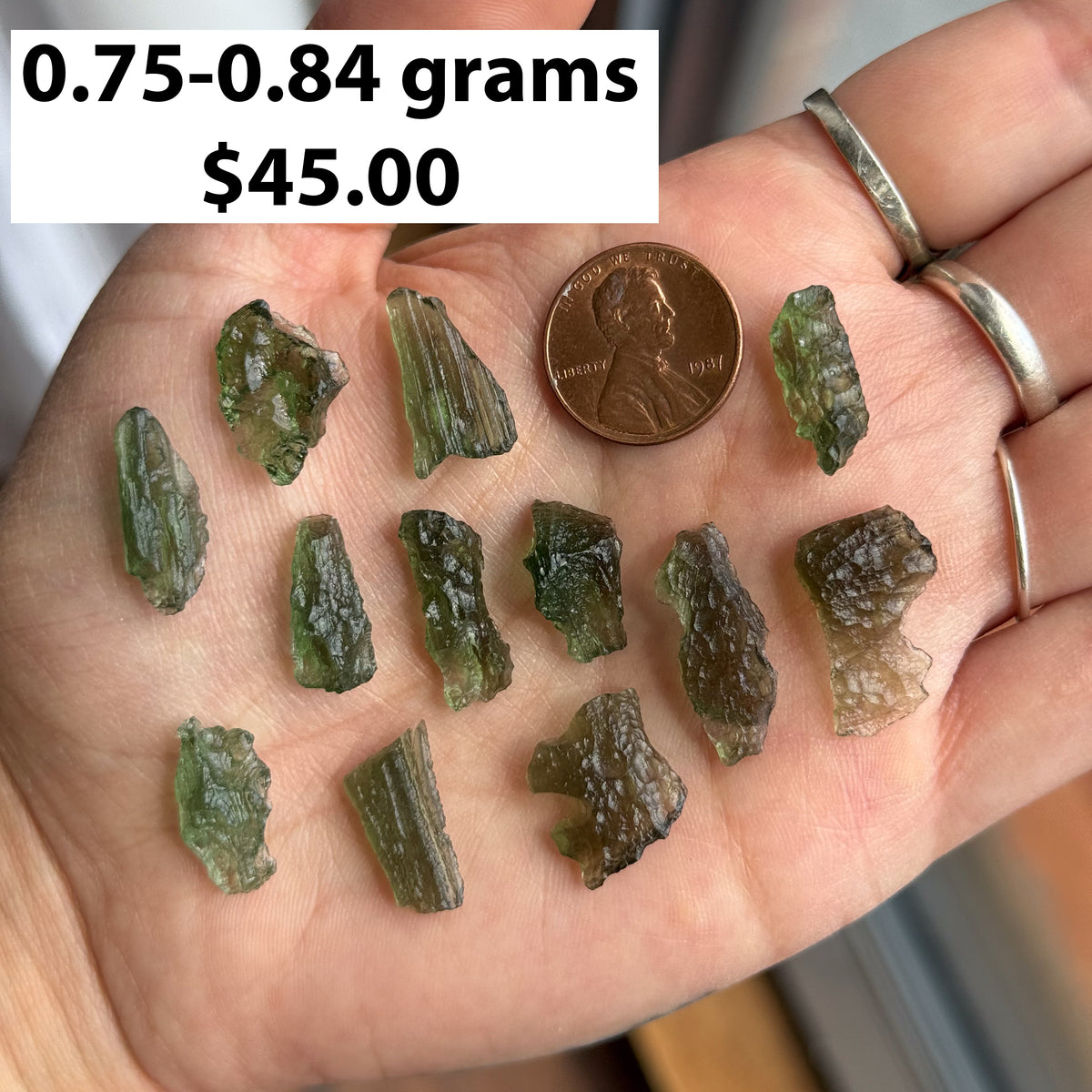 Raw Moldavite