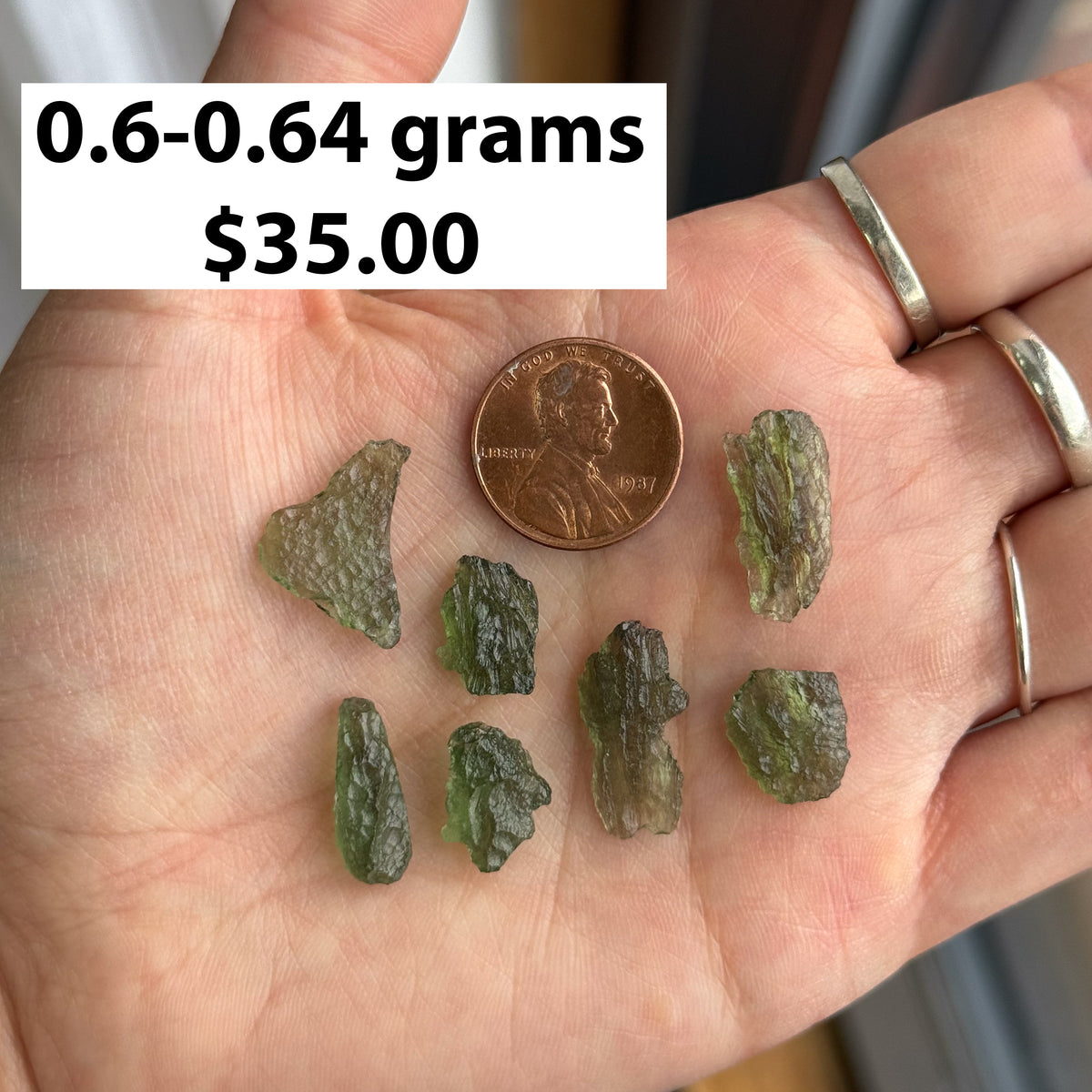 Raw Moldavite