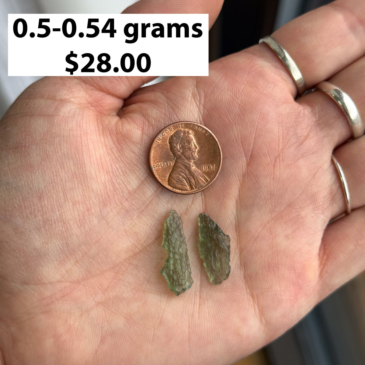 Raw Moldavite
