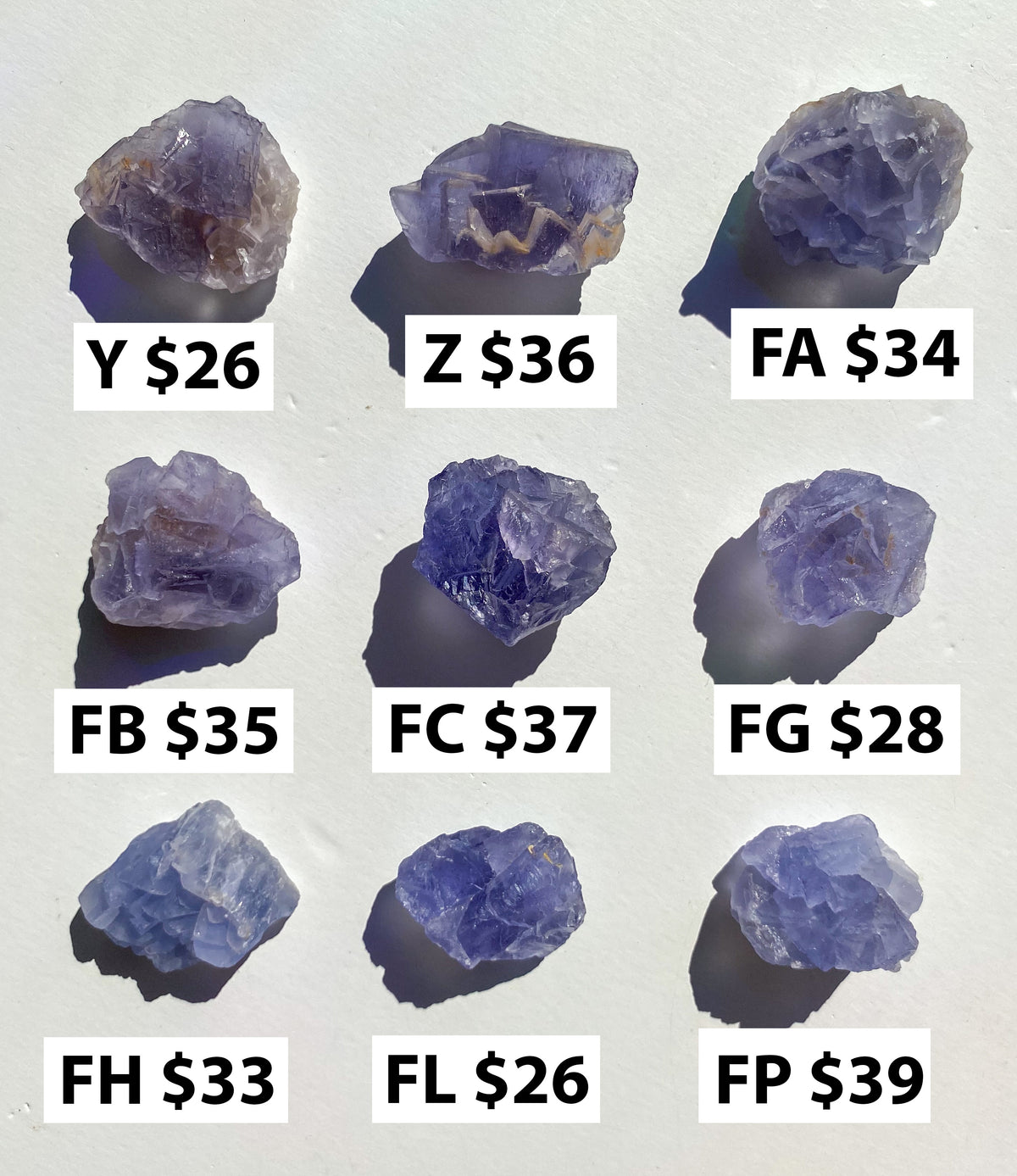 Blue Inner Mongolian Cubic Fluorite