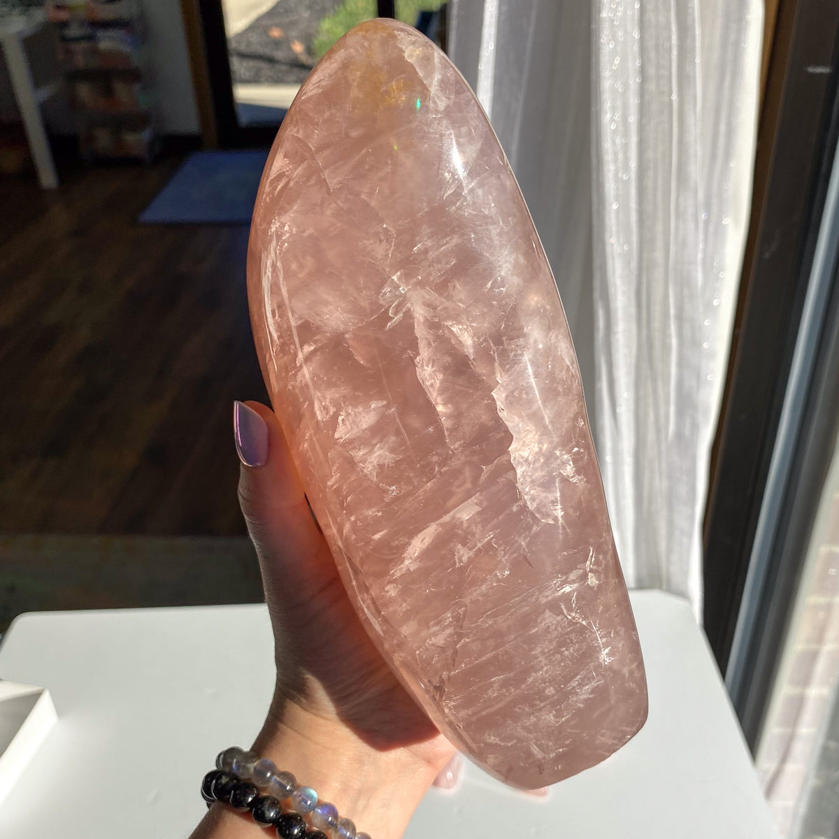 Rose Quartz Freeform - T