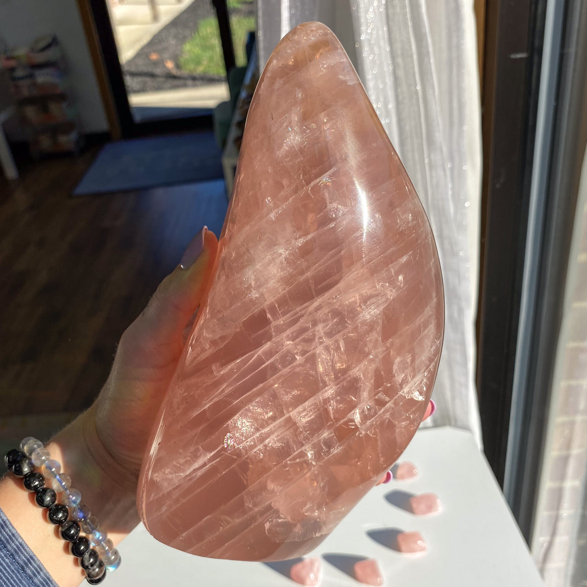 Rose Quartz Freeform - T