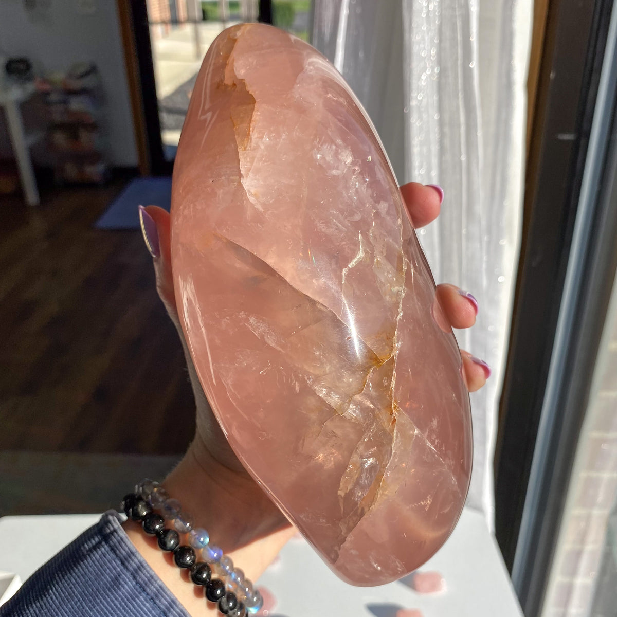 Rose Quartz Freeform - T