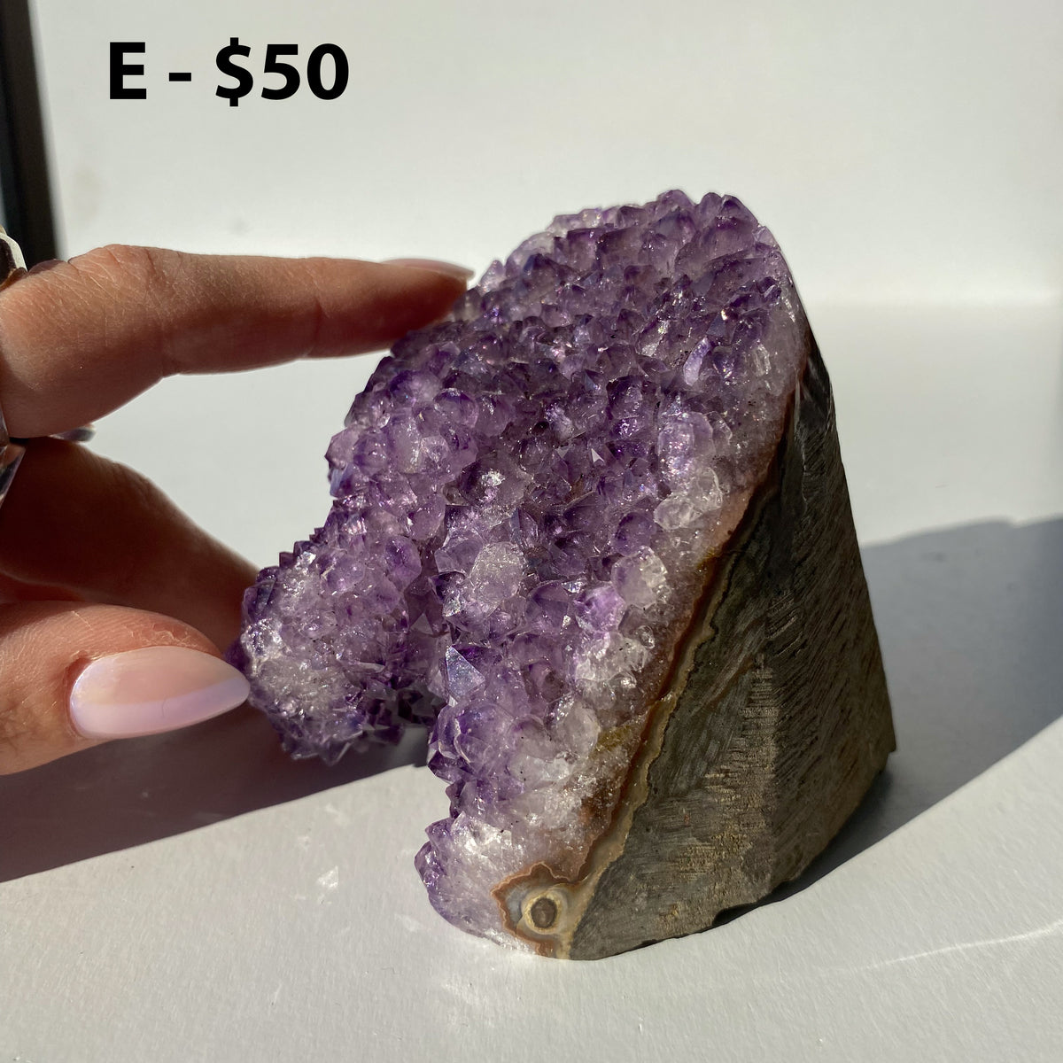 Cut Base Amethyst Cluster