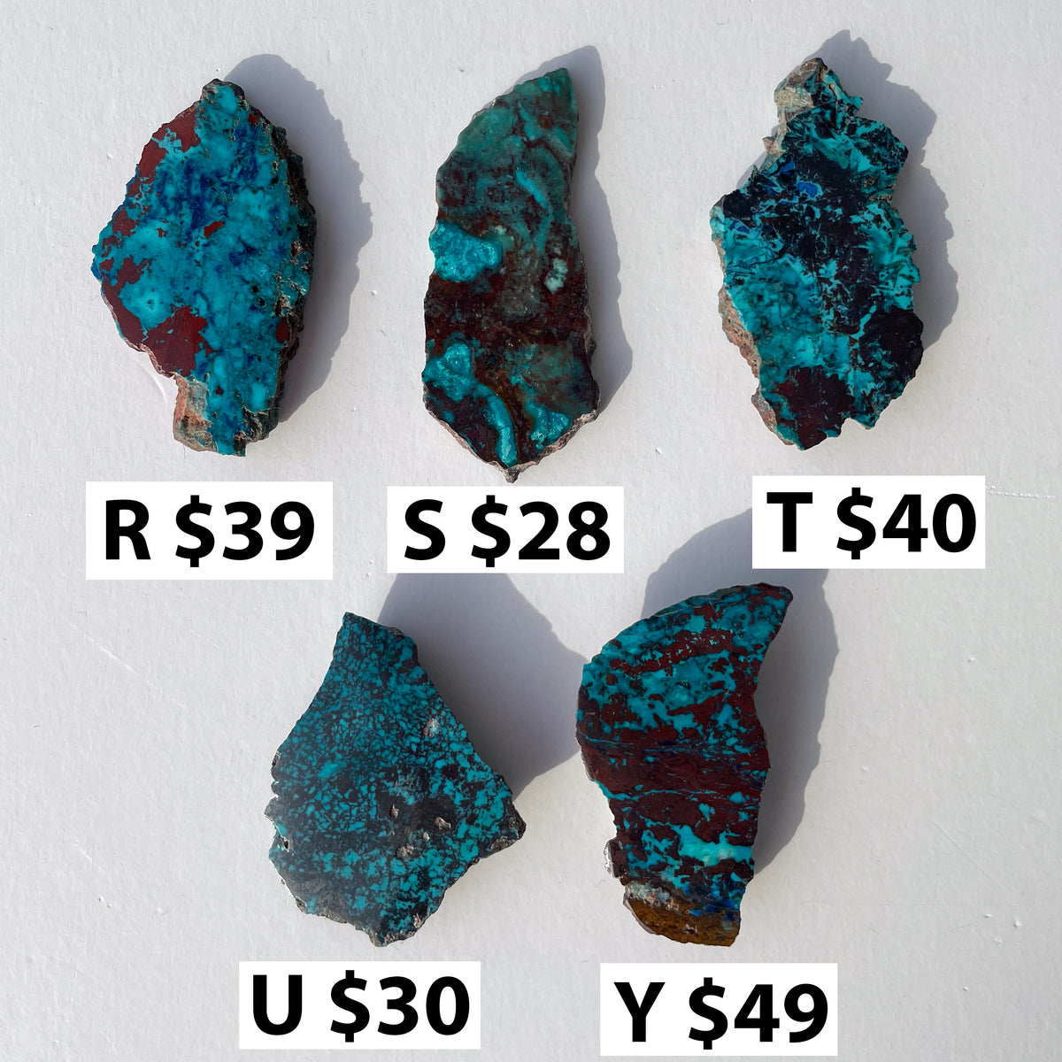 Shattuckite Slabs