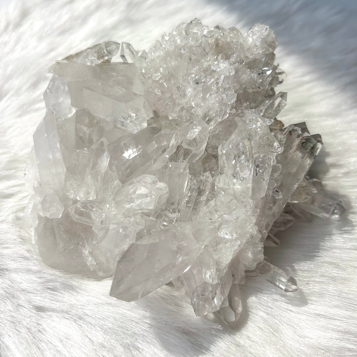 Clear Quartz Cluster - X