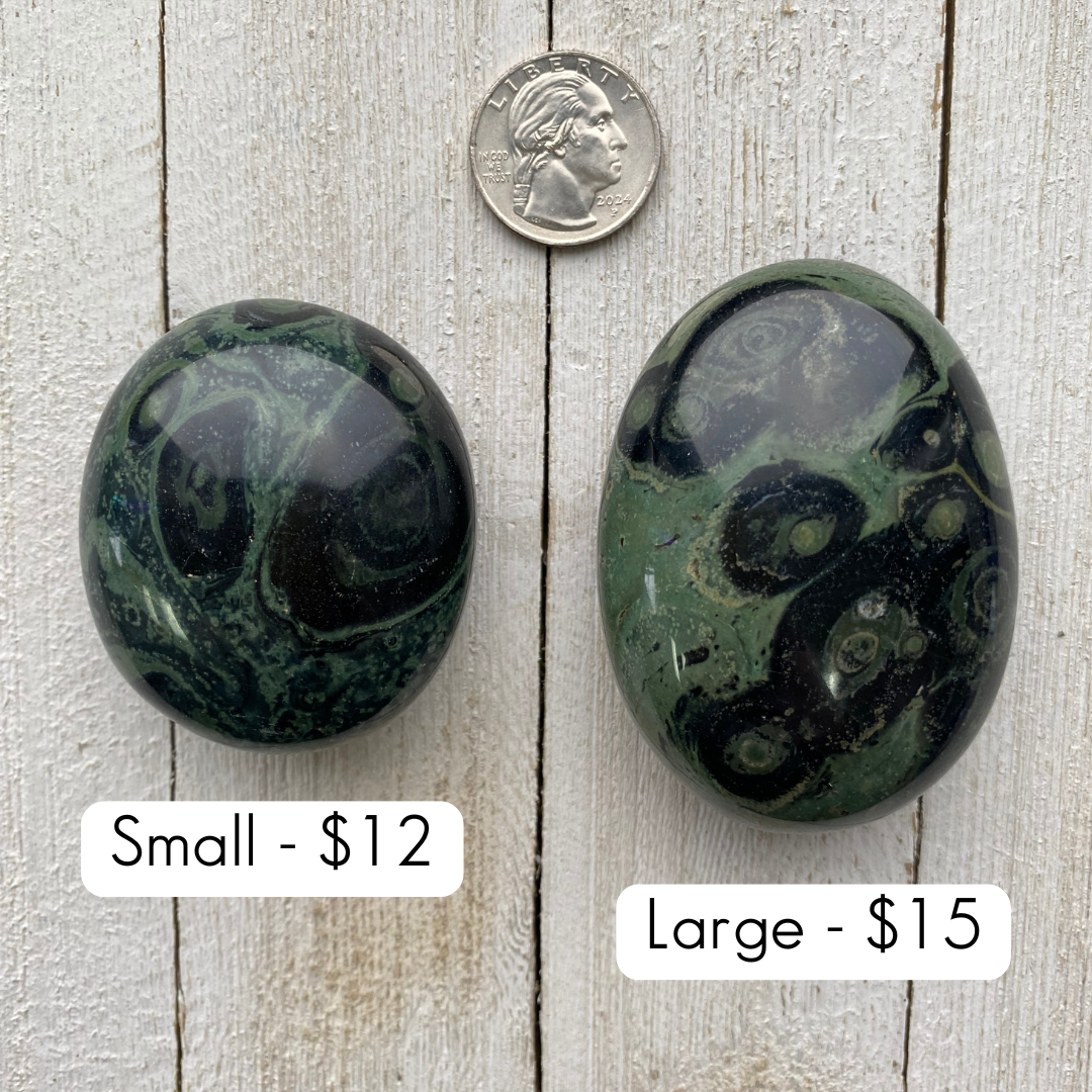 Kambaba Jasper Palm Stones