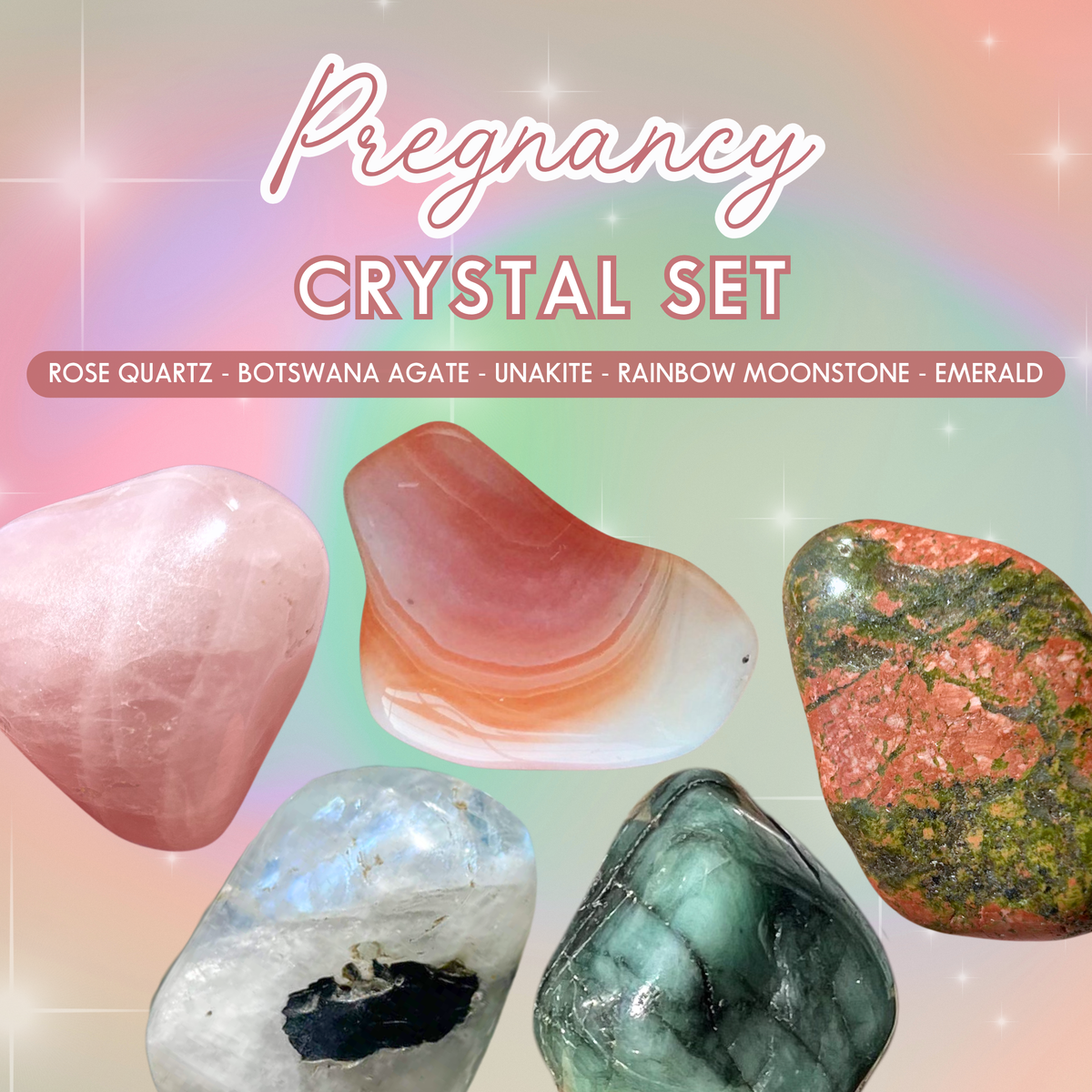 Pregnancy Crystal Set