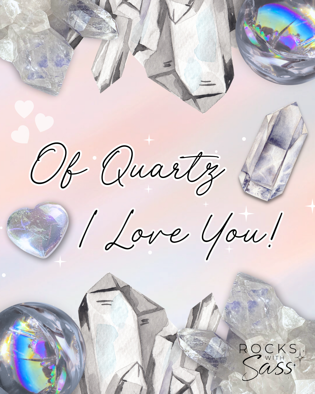 Crystal Valentines by Rocks with Sass: Downloadable PDF for Printing