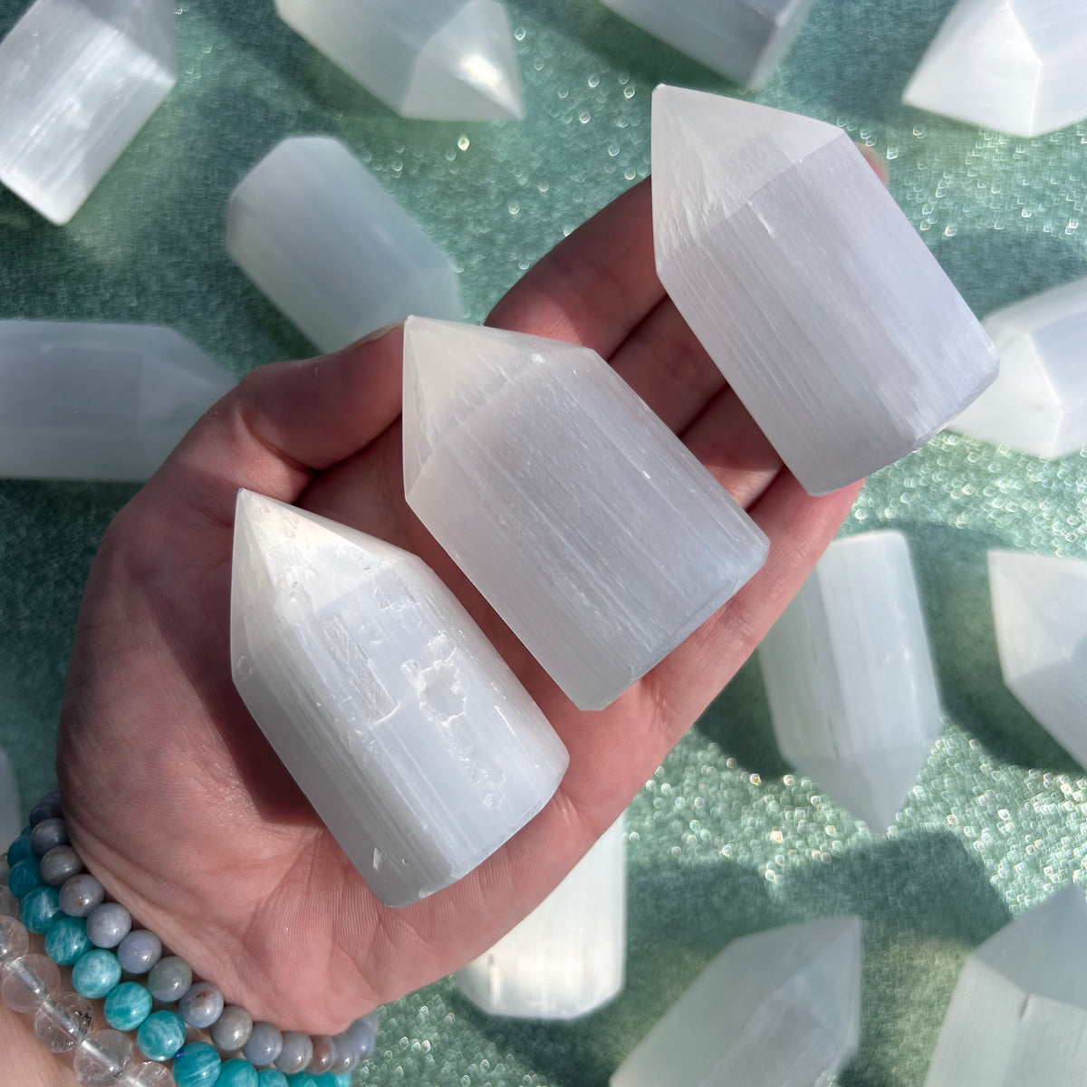 Selenite Small Point
