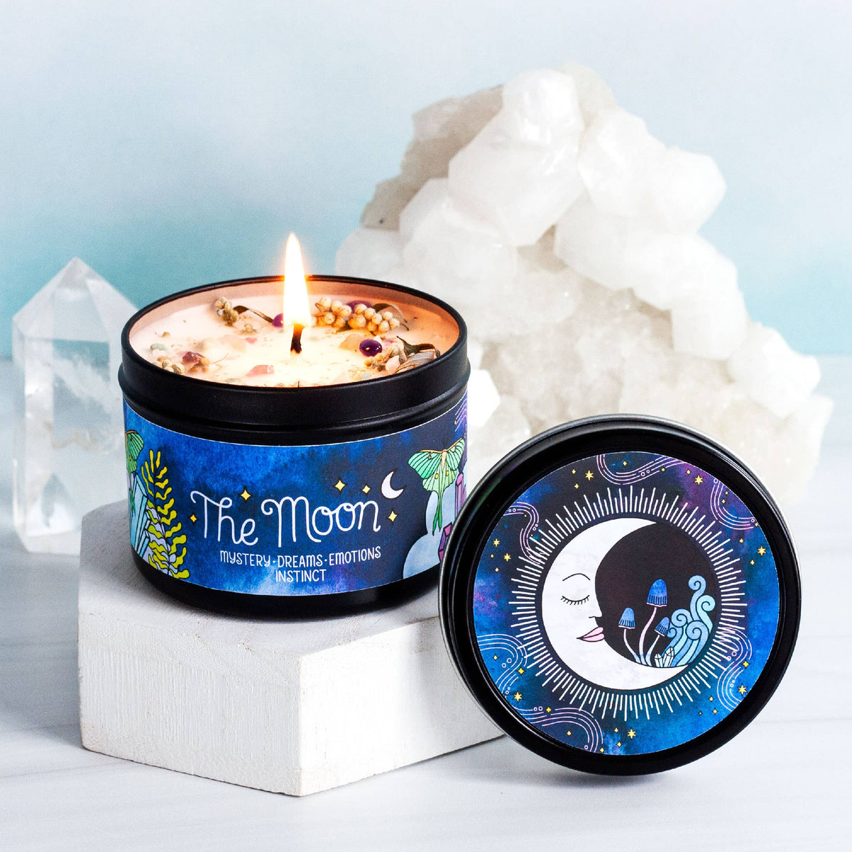 The Moon Aromatherapy Soy Candle