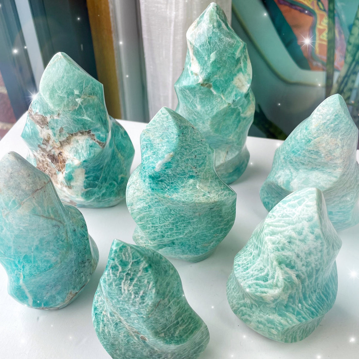 Amazonite Flames