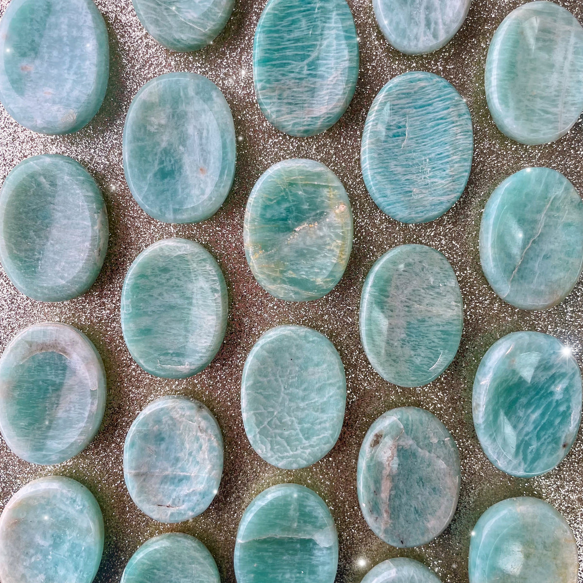 Amazonite Thumb Stone