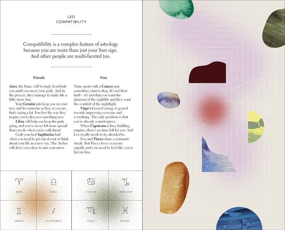 Leo Crystal Astrology Book