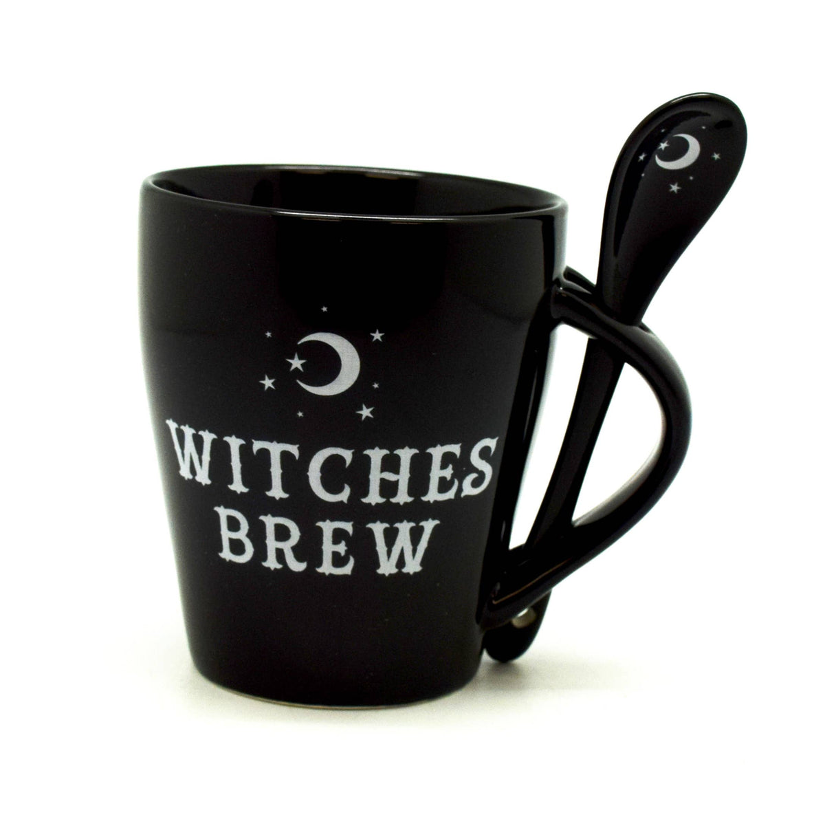 Witches Brew Ceramic Mug and Spoon Set