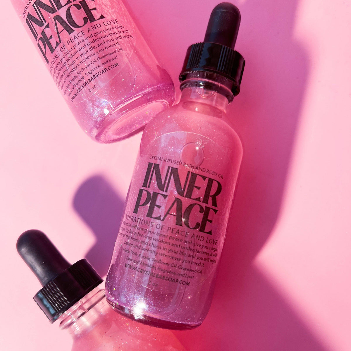 Inner Peace - Bath &amp; Body Oil (Crystal-Infused)