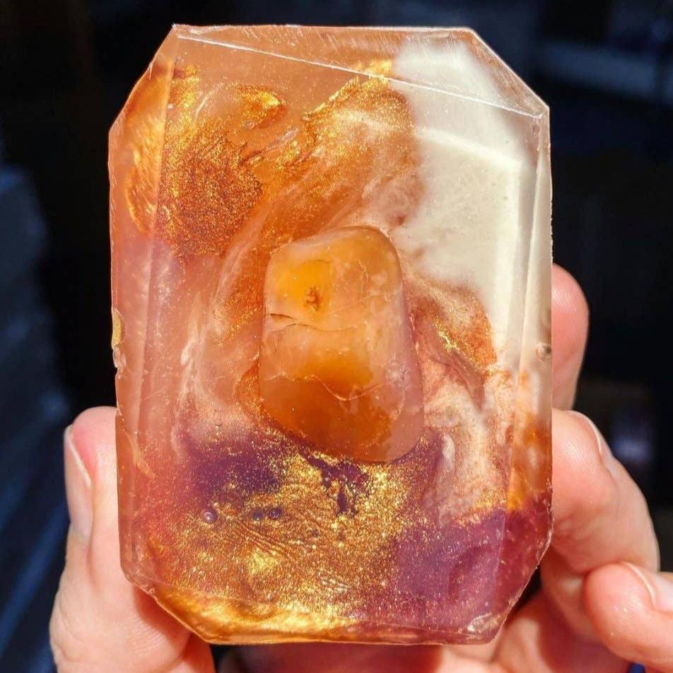 Radiate Warmth (Sacral Chakra) - Crystal Soap