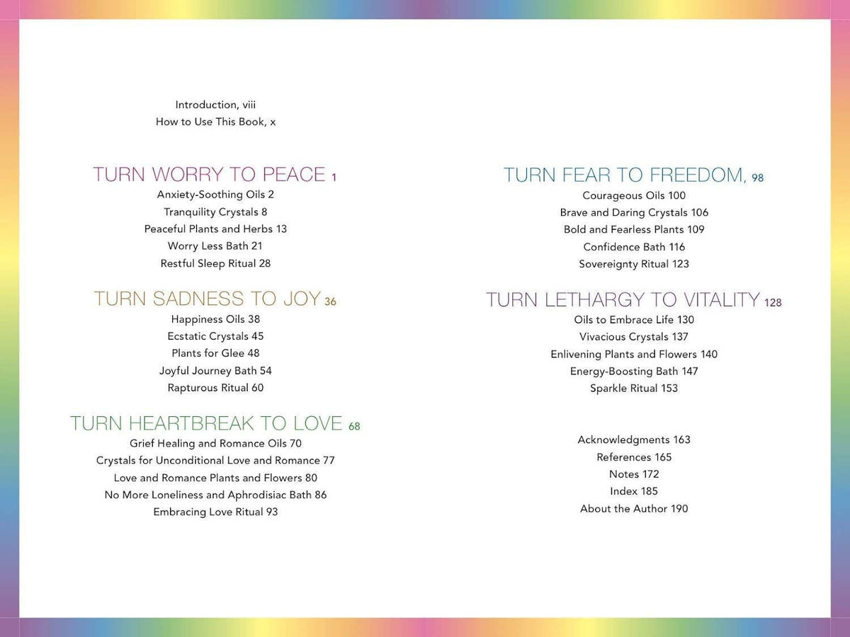 The Mood Book: Crystals, Oils &amp; Rituals