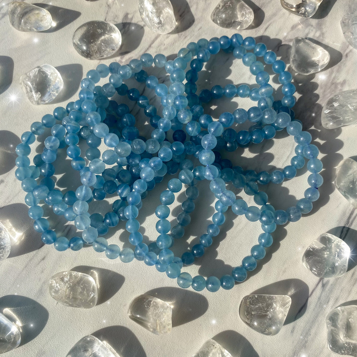 Blue Calcite Bracelet