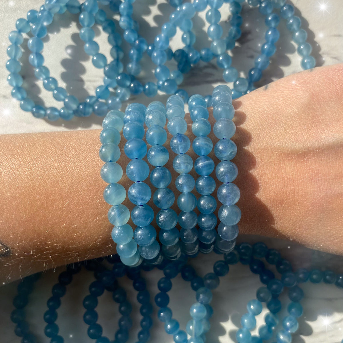 Blue Calcite Bracelet