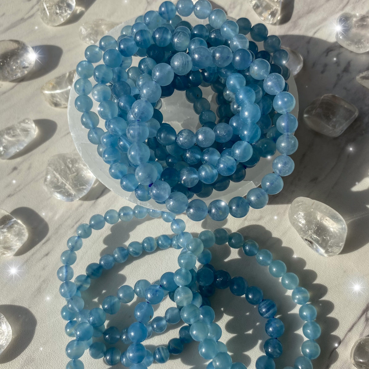 Blue Calcite Bracelet